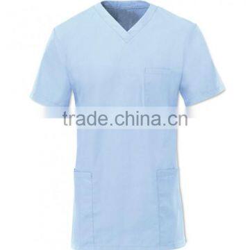 Hot Sale 2017 Stylish Unisex Lightweight Scrub With Pocket Hospital Medical Uniform Nursing Tunic Custom Designs photo-4