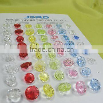 Acrylic Fashion Clear Buttons photo-3