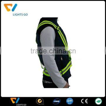 Outdoor Fashion Running Safety Black Reflective Belts photo-2