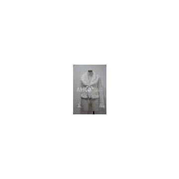 Faux fur coat, fake fur jacket, artificial fur garment AR-8016