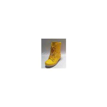 Lace Up Ankle Rain Boots