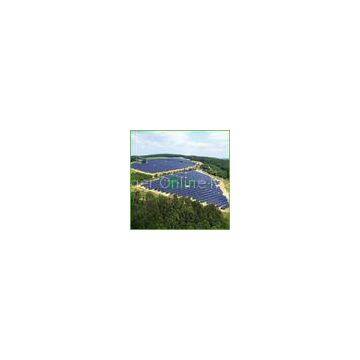 50MW On Grid Large Scale Photovoltaic Power Plants With Aluminum Bracket