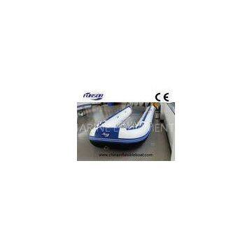 Professional Hypalon Hard Bottom Foldable Inflatable Boat 8 Person
