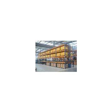 Metal shelf racking systems , Palletised Products  heavy duty storage shelves  12m