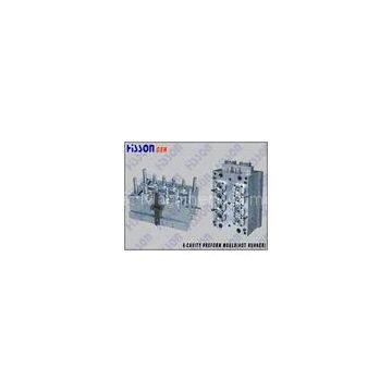 Hot Runner Steel CNC PET Preform Mould 40g 28mm PCO With 8 Cavity