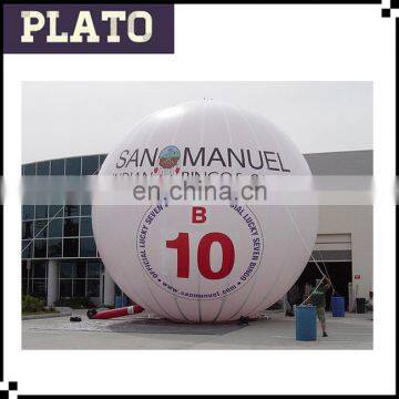 large inflatable advertising ball for outdoor commercial event