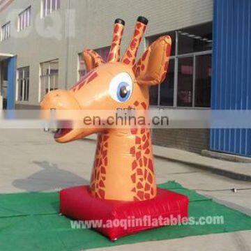 cartoon inflatable Giraffe