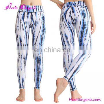 Women Gym Printed Sport Yoga Pants Running Tights Wholesale