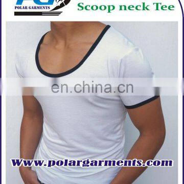 blank scoop neck t shirts