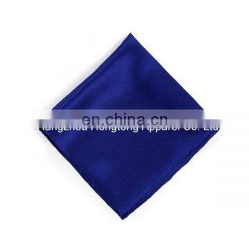 Royal Blue Silk Pocket Square MOQ 50pcs