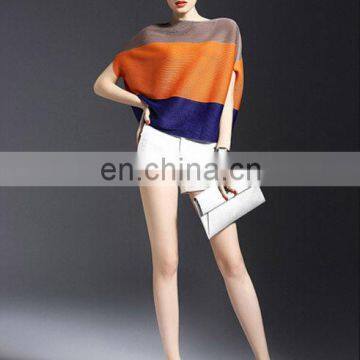 New Arrival 2017 Top Quality Pleated Blouse Plus Size photo-2