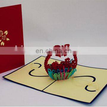 Recyclable Holiday 3D Greeting Card/ Printed Card /Gift Card photo-4