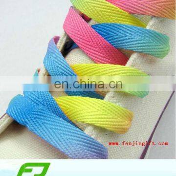 rainbow shoelace,rainbow shoe lace,rainbow shoelaces