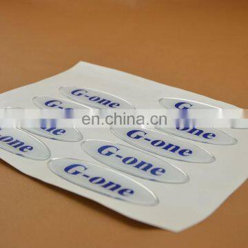 Alibaba Custom Adhesive Epoxy Resin Dome Sticker