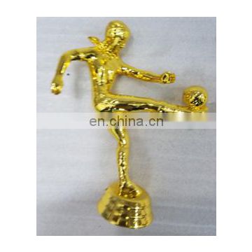 Promotional trophy soccer player figurine for sale&football players