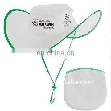 2012 new fashion UV hat , nylon sunshade cap .twistable and folds hat