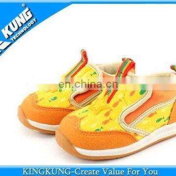 Yellow and warn newborn baby shoes on wholesale