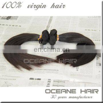 Fumi Hair Double Weft Indian Hair, Peruvian Hair, Malaysian Hair 3 Bundles Hair Weaving photo-3