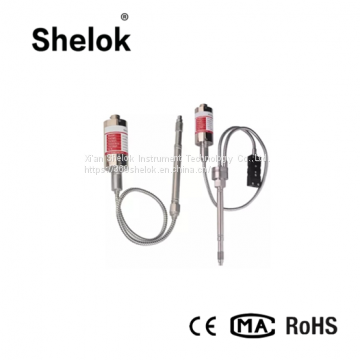 High temperature melt pressure sensor transmitter