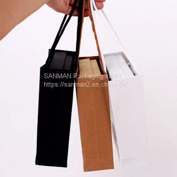 Shenzhen cartoon paper bag white color art