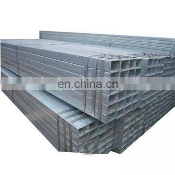 Hot Dipped Galvanized Welded Rectangular / Square Steel Pipe / Tube / Hollow Section