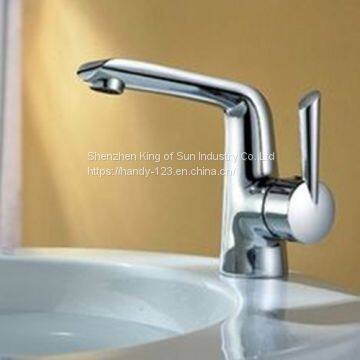 Deck Mounted Faucet Brass Sink Faucet Mixer