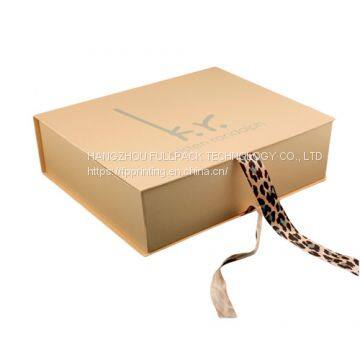 Matte Laminated Book Type Paper Gift Box With Custom Logo photo-4