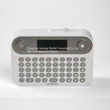 Seabird Sticker Printer with Screen  Handheld Sticker Printer  Label Printer