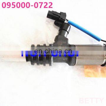 Genuine and new  Common Rail Injector 0950000722 For MIT/SU/BISHI 6M60T Injector Assembly 095000-0722