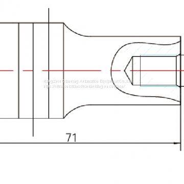 35Khz High Frequency Ultrasonic Transducer 500W With 2PCS Ceramics 35mm PZT8 photo-2