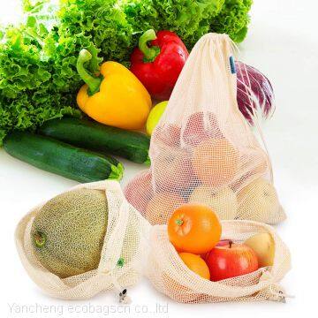 Reusable Cotton Mesh Produce Bags photo-4