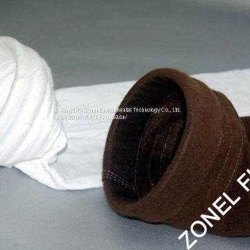 Нитчатый войлочный фильтрующий материал и фильтровальный мешок из ПТФЭ (полиэтрафторэтилена)