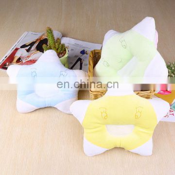 Star Newborn Baby Pillow Embroidery Emoji Pentagram Infant Headrest Plush Five-Pointed Star Baby Sleeping Pillow