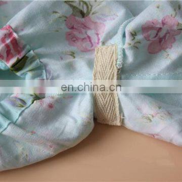 YIFAN 2018 Wholesale Cute Newborn Baby Romper Backless Summer Floral Ruffle Backless Summer Baby Girl Romper photo-5