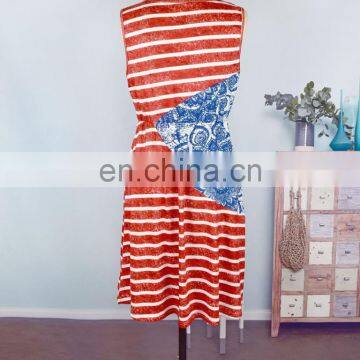 2019 Summer Red and White Stripes Matching Outfits For Mother And Daughter (this Link for Girls,1-12years) photo-5