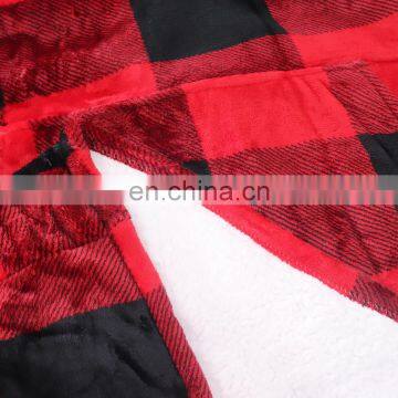 Super Soft Warm Cozy Wearable Sherpa Hoodie for Adults & Children, Reversible, Hood & Large Pocket Oversized Sweatshirt Blanket photo-7