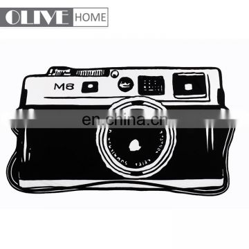 Factory Price Wholesale Camera Shape Custom Printed Beach Towel