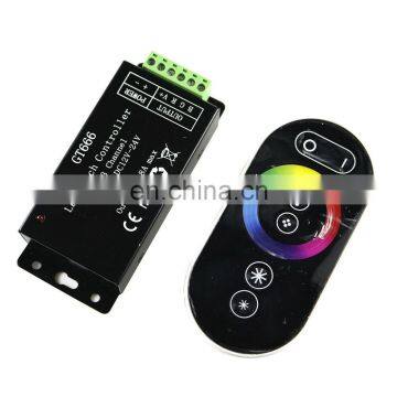 DC12-24V 3Channels 18A RF Remote Touch Controller For SMD5050 RGB Led Strip Lights