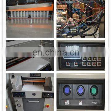 Guillotine Paper Pvc Cutter TX-6700H Hydraulic Program-controlled Paper Cutter photo-5