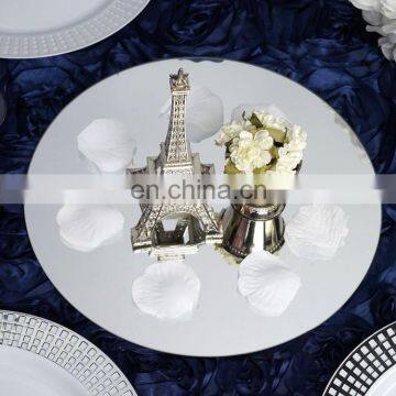 cheap affordable China Factory round candle decorative unique wall glass mirrors plate