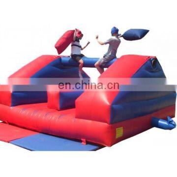 Fun pillow fight inflatable game, inflatable pillow bash fight game for rental