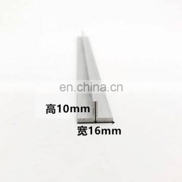 T-shaped Aluminum Strip 6x12x1mm Aluminum Edge Binding Decorative Strip Ceiling Keel Edge Trim