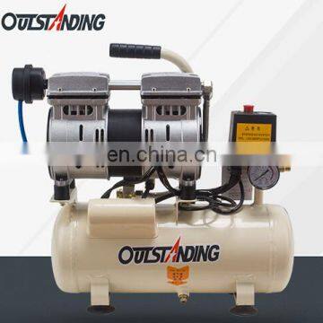 Good workmanship portable low noise oil free air compressor