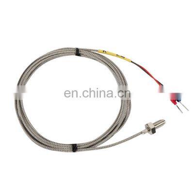 China Supplier 3 Wire Thermocouple Screw Probe Pt100 Rtd Temperature Sensor photo-3
