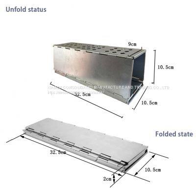 Indoor & Outdoor Humane Foldable Mouse Rodent Live Catch No Kill Trap Cage photo-2