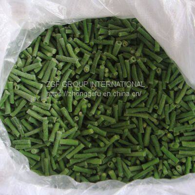 Frozen Asparagus beans cut  length 2-3cm