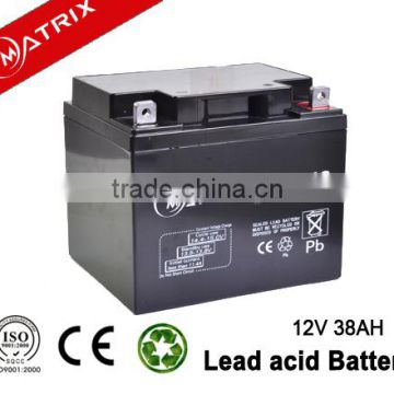 Mobility scooter battery 12V 38AH