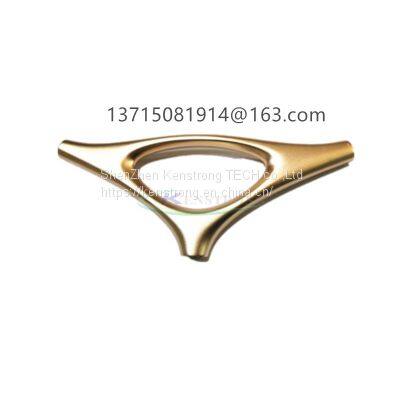 Aluminum Die Casting Golden Anodizing Bracket photo-2