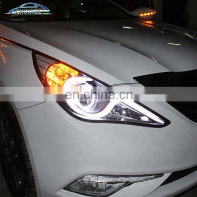 Good Quality Manufacturing and wholesale 8th led headlights 2011-up headlight For Hyundai Sonata