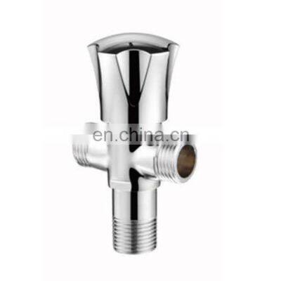 High Pressure Design Toilet Water 90 Degree 1/2 3/8 Brass Angle Valve